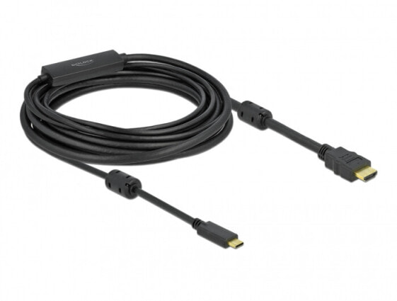 Delock 85973 - 7 m - USB Type-C - HDMI - Male - Male - Straight