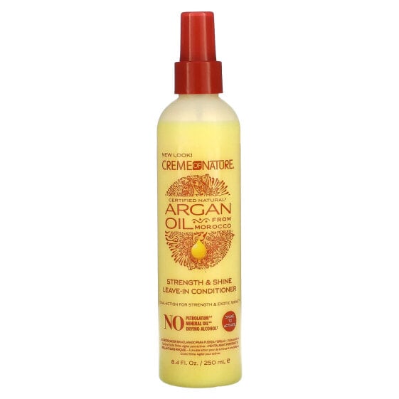 Argan Oil, Strength & Shine Leave-In Conditioner, 8.4 fl oz (250 ml)