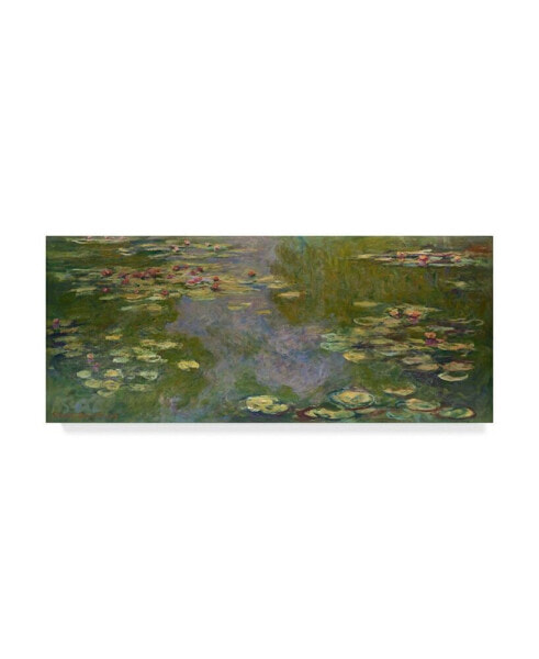 Claude O. Monet Water Lilies I Canvas Art - 20" x 25"