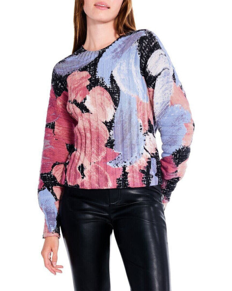Nic+Zoe Autumn Bloom Sweater Women's