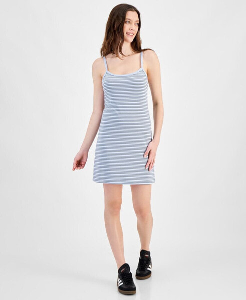 Juniors' Knit Mini Tank Dress