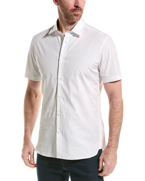 Burberry Woven Shirt Men's White Xxl