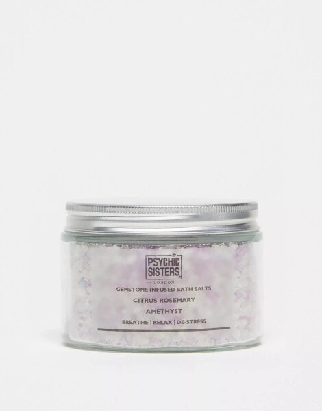 Psychic Sisters x ASOS Exclusive Amethyst Gemstone Bath Salts