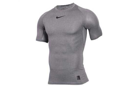 Футболка Nike Pro 男子训练紧身衣 灰色 838092-091