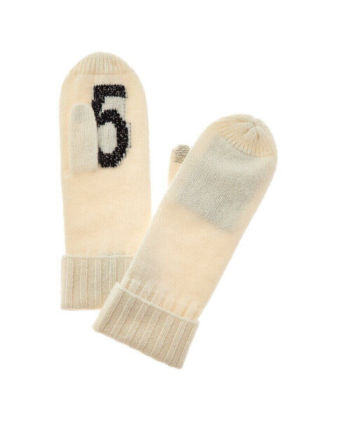 Перчатки из кашемира с интарсией Hannah Rose Hi-5 для женщин