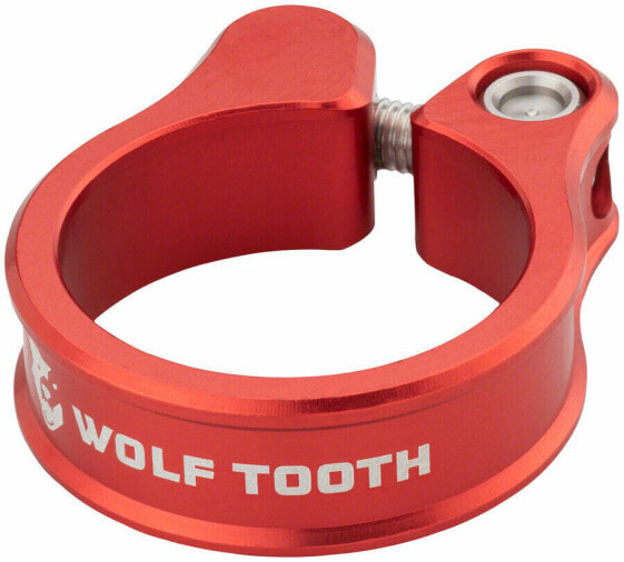 Подседельный зажим Wolf Tooth 29.8 мм красный