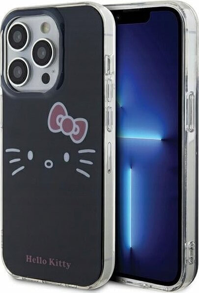 Sourcing Hello Kitty HKHCP13LHKHLK iPhone 13 Pro / 13 6.1" black/black hardcase IML Kitty Face