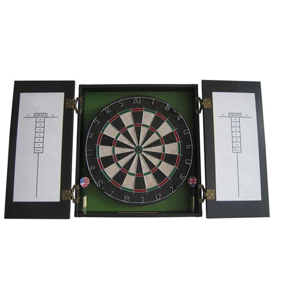 OCIOTRENDS With 6 Steel Tip Darts And Doors dartboard