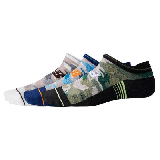 NEW BALANCE Impact Camo Tab no show socks 3 pairs