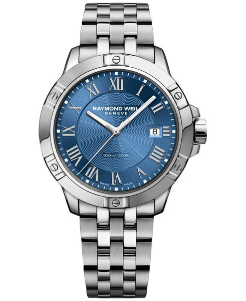 Men's Swiss Tango Stainless Steel Bracelet Watch 41mm 8160-ST-00508