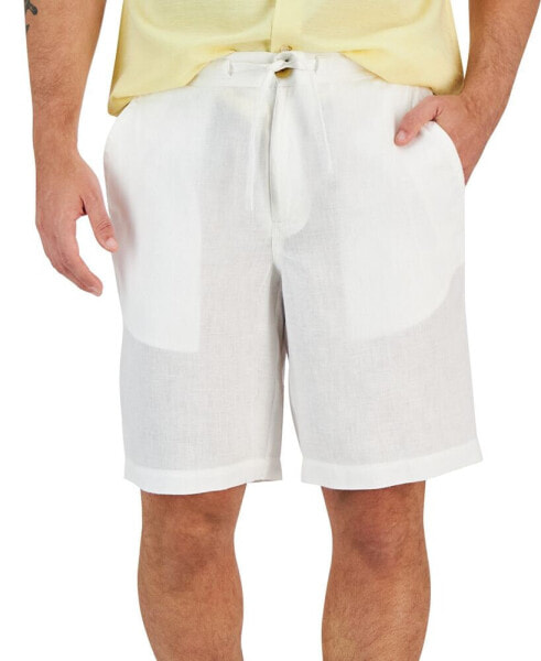 Men's 100% Linen Drawstring Shorts, Created for Macy's