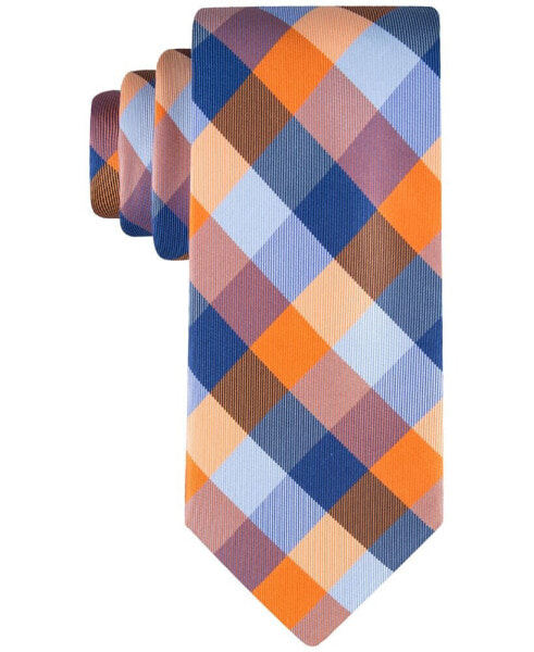 Men's Buffalo Plaid Tartan Tie