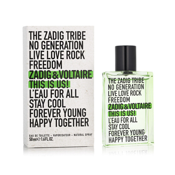 Туалетная вода унисекс ZADIG & VOLTAIRE This is Us! L'Eau for All 50 мл