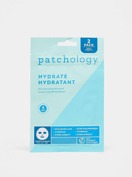 Patchology FlashMasque Hydrate Увлажняющая тканевая маска для всех типов кожи