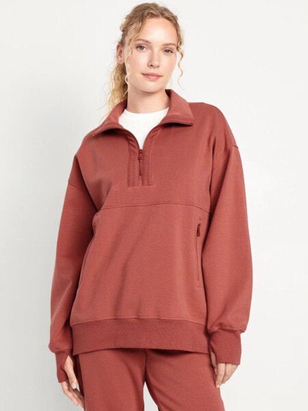 Dynamic Fleece Half-Zip Tunic