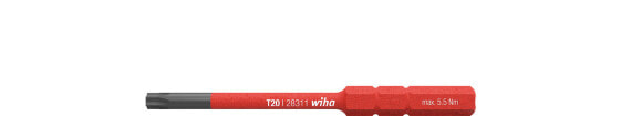 Бита SoftFinish electric slimBit TORX Wiha 36071 T25 x 75 мм 23711331