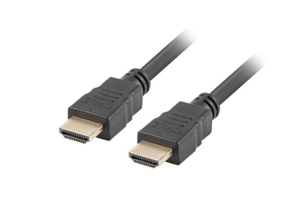 Lanberg CA-HDMI-11CC-0018-BK - 1.8 m - HDMI Type A (Standard) - HDMI Type A (Standard) - 10.2 Gbit/s - Black