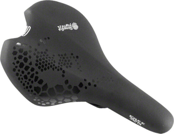 Selle Royal FreeWay Moderate Saddle - Steel, Black, Men's