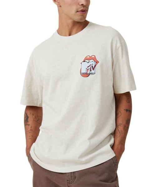 Men's Mtv X Rolling Stones Loose Fit T-Shirt