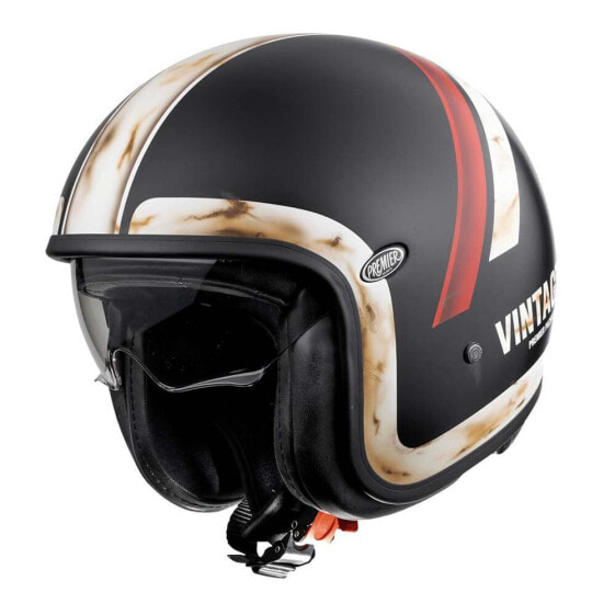 Классический шлем для мотоциклистов Premier Helmets 23 Vintage DO 92 Открытый шлем BM 22.06