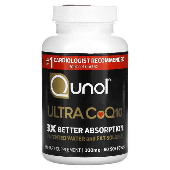 Ultra CoQ10, 100 mg, 60 Softgels