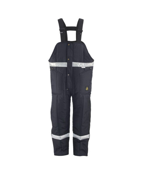 Men's Iron-Tuff Enhanced Visibility Reflective Insulated High Bib Overalls