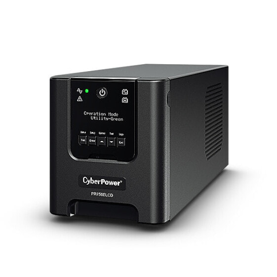 CyberPower Systems CyberPower PR750ELCDGR - Line-Interactive - 0.75 kVA - 675 W - Pure sine - 150 V - 301 V