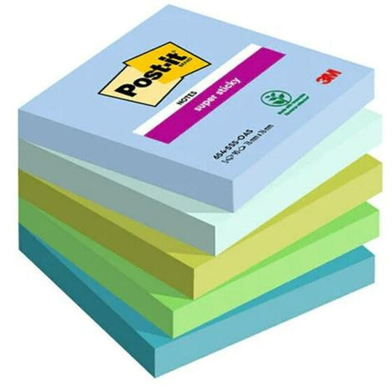 Стикеры для записей Post-it Super Sticky Разноцветный 5 Предметы 76 x 76 mm
