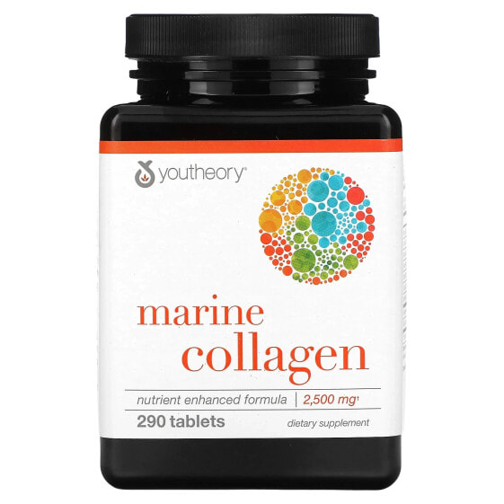 Marine Collagen, 2,500 mg, 290 Tablets (500 mg per Tablet)