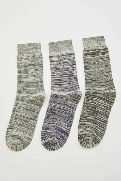 Носки defacto Erkek Grey  Long Socks