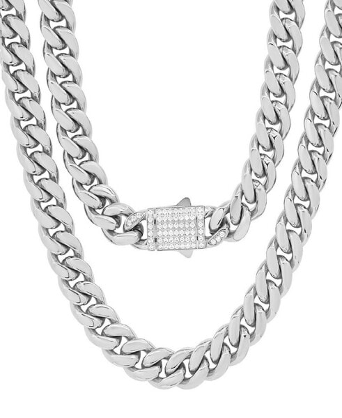 Цепочка STEELTIME Cuban Link Thick Diamond