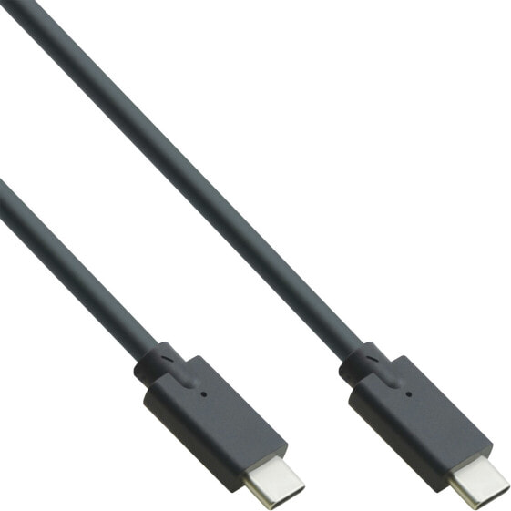 InLine USB 3.2 Gen.2x2 Cable - USB-C male/male - black - 1.5m