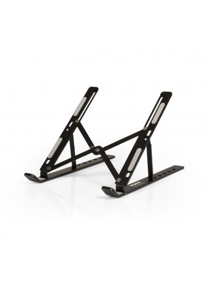 901107 - Notebook stand - Black - Aluminium - Silicone - 25.4 cm (10") - 39.6 cm (15.6") - 14 - 150 mm