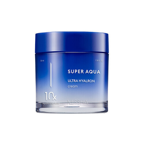 Moisturizing skin cream Super Aqua (Ultra Hyalron Cream) 70 ml