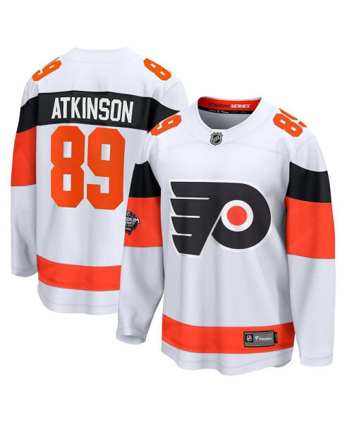 Men's Cam Atkinson White Philadelphia Flyers 2024 NHL Stadium Series Breakaway Player Jersey