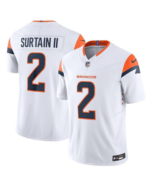 Nike Men's Patrick Surtain II Orange Denver Broncos Vapor F.U.S.E. Limited Jersey