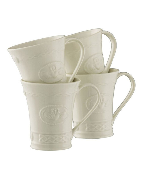 Claddagh Mugs, Set of 4