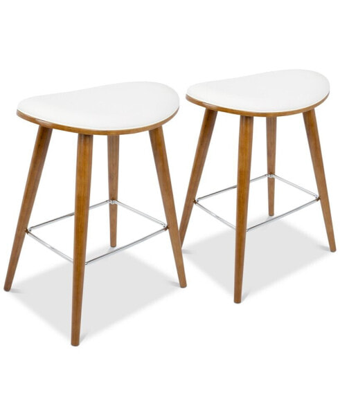 Saddle Counter Stool (Set of 2)