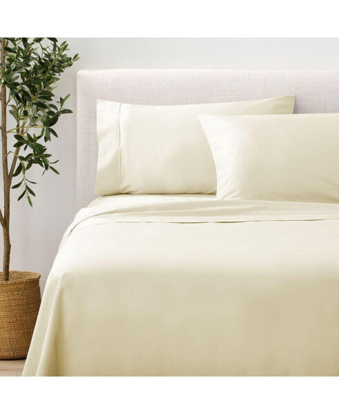 Cotton Sateen Sheet Set - Full, 4 Piece Set