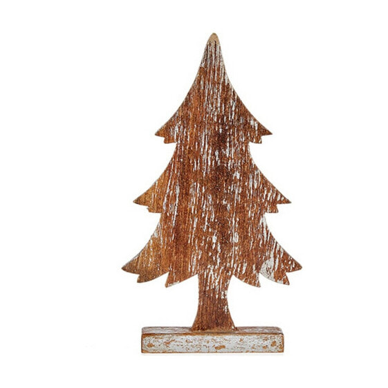 Christmas Tree Brown 5 x 39 x 21 cm Silver Wood