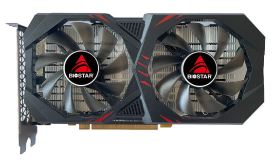 Biostar GTX 1660 Ti - GeForce GTX 1660 Ti - 6 GB - GDDR6 - 192 bit - PCI Express 3.0 - 2 fan(s)