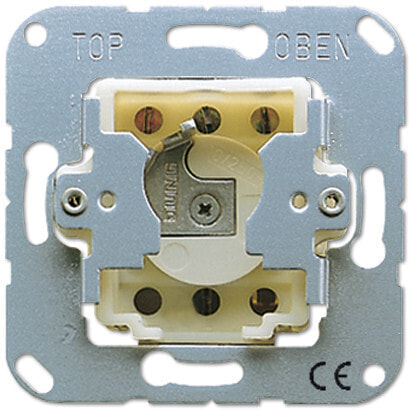 JUNG 133.18 - Key-operated switch - 1P - Metallic - 250 V - 50 - 60 Hz - 10 A