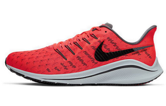 Nike Air Zoom Vomero 14 简约运动 低帮 跑步鞋 男款 红黑 / Кроссовки Nike Air Zoom Vomero 14 AH7857-602