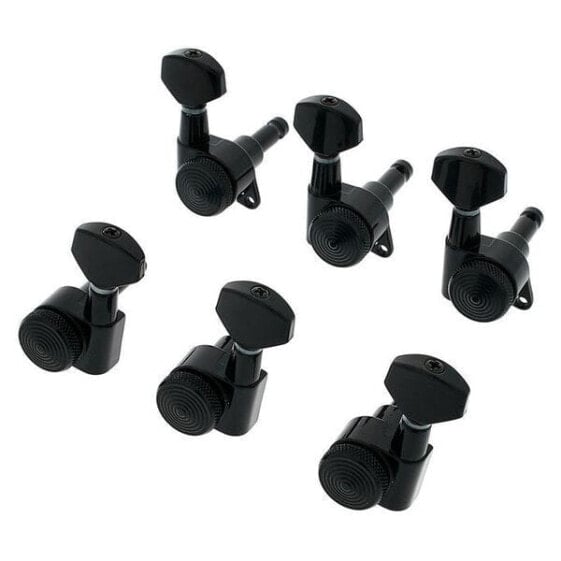 Harley Benton Parts Locking Tuners 3R/3L BK