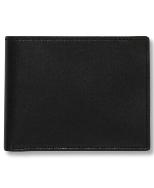 Кошелек из натуральной кожи для мужчин Perry Ellis Portfolio Super Slimfold