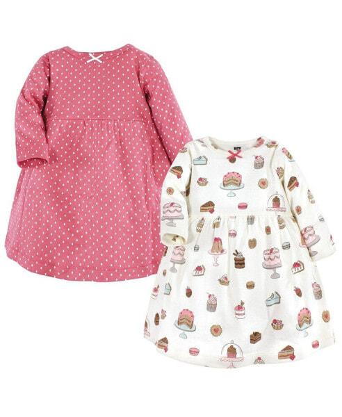 Toddler Girls Cotton Dresses, Sweet Bakery