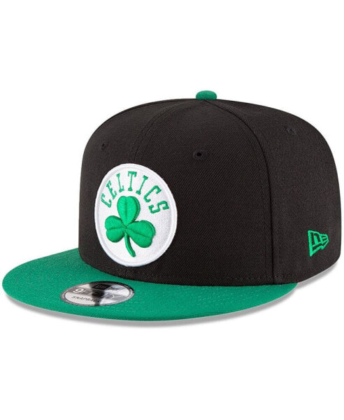 Men's Black, Kelly Green Boston Celtics 2-Tone 9FIFTY Adjustable Snapback Hat