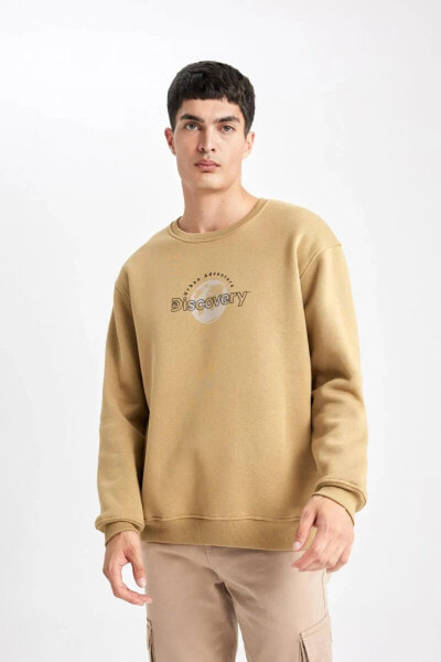 Oversize Fit Bisiklet Yaka Sweatshirt A5361ax23wn