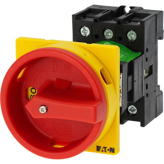 Eaton P1-32/V/SVB - Rotary switch - 3P - Red - Yellow - IP65 - 32 A