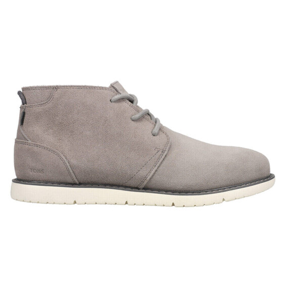 TOMS Navi Chukka Mens Grey Casual Boots 10018732T